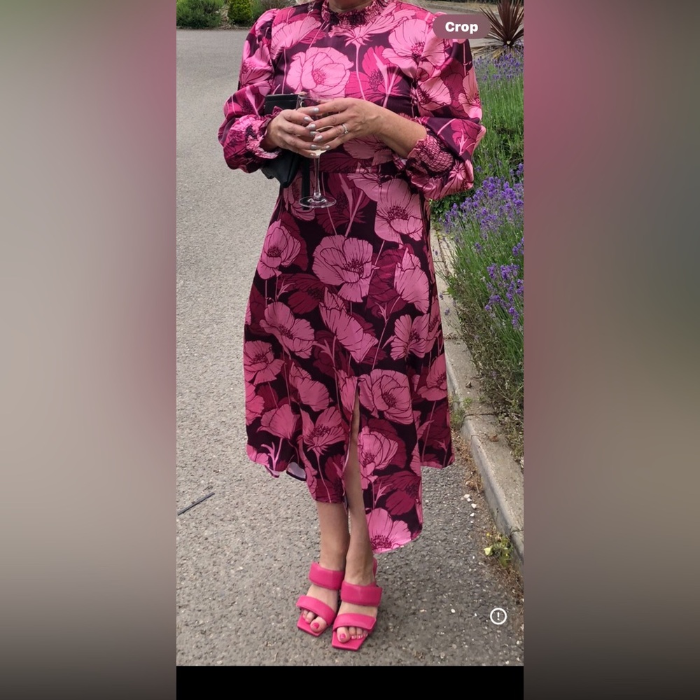 Floral Pink Dress